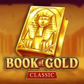 Official Slots logo: Book of Gold Classic by Playson at Spinorhino Casino