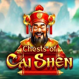 Official Slots logo: Chests of Cai Shen by Pragmatic Play at Spinorhino Casino