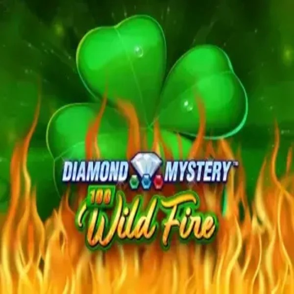 Diamond Mystery 100 Wild Fire casino game by Greentube – featured logo at Spinorhino Casino