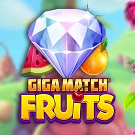 Giga Match Fruits game by RubyPlay – logo hosted on Spinorhino Casino