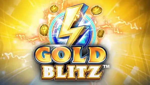 Gold Blitz logo by Fortune Factory Studios Spinorhino Casino