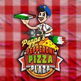 Peppe’s Pepperoni Pizza Plaza slot visual from Pragmatic Play available on spinorhinoo.gr