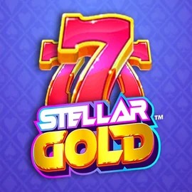 Stellar Gold online game logo by Snowborn Games on spinorhinoo.gr