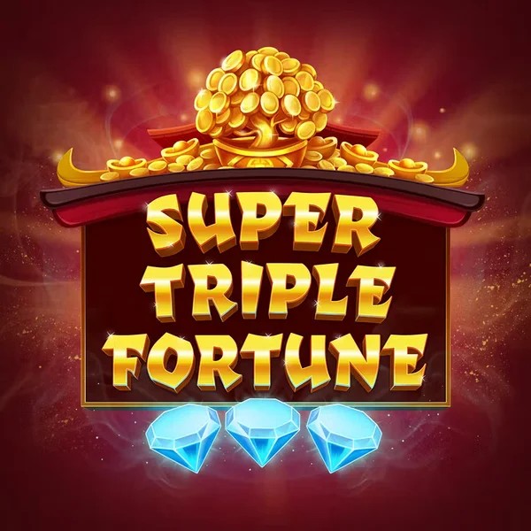 Super Triple Fortune online game logo by Greentube on spinorhinoo.gr
