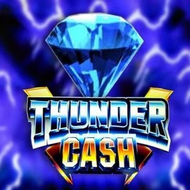 Thunder Cash slot logo by Novomatic at Spinorhino Casino