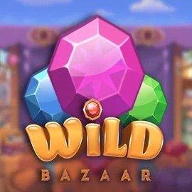 Slots logo of Wild Bazaar from NetEnt at Spinorhino Casino